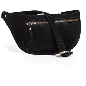 Rachel Comey black ante Fanny pack bag in great condition.